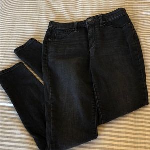 Black skinny jeans
